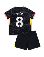 Chelsea Enzo Fernandez #8 Tredjedraktsett Barn 2024-25 Korte ermer (+ bukser)